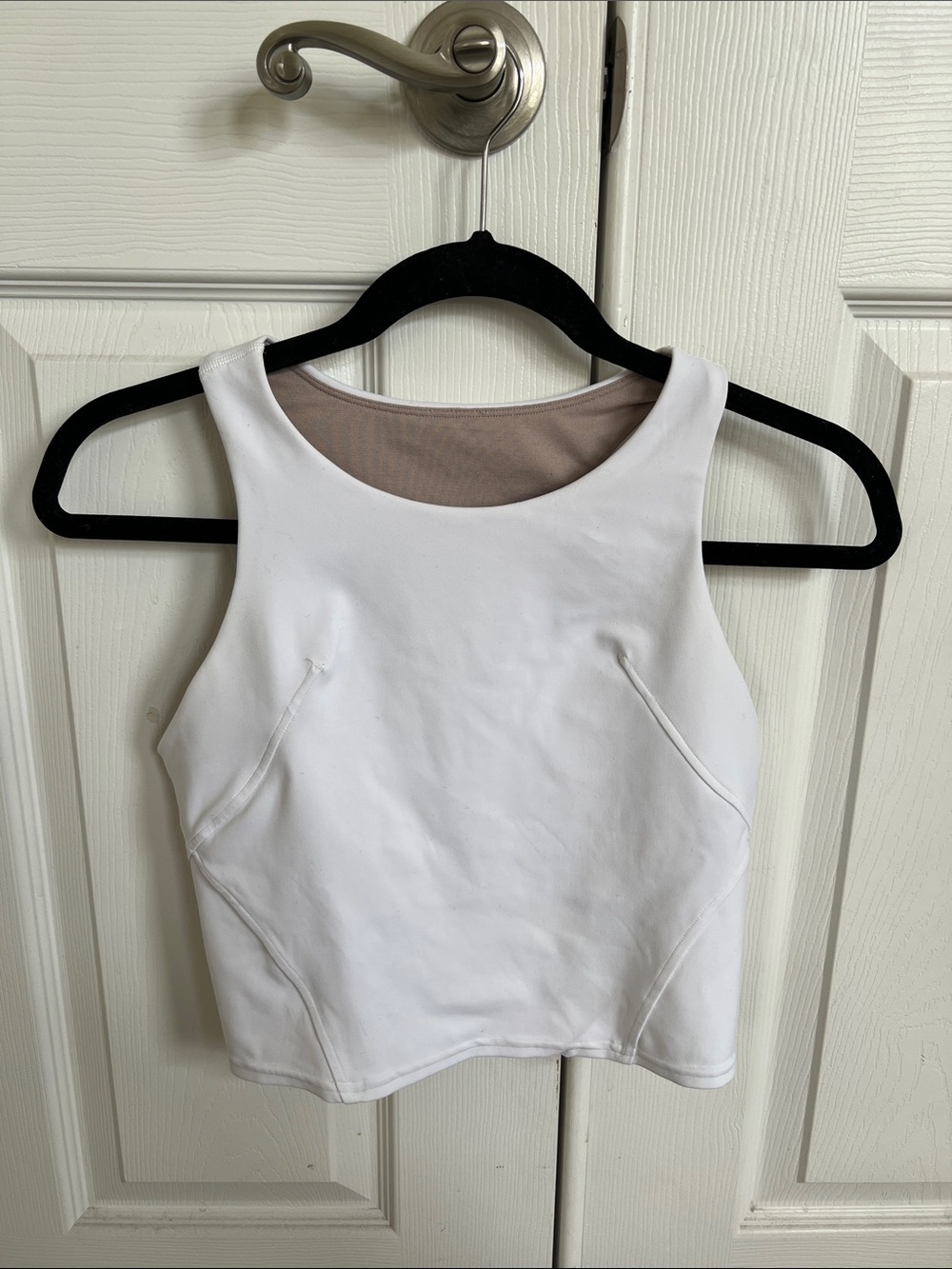 Wunder Train Racerback Tank Top Color White Size 6 - Picture 2 of 3
